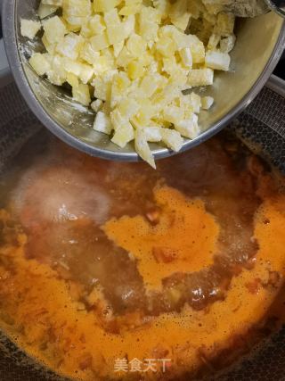 土豆疙瘩汤的做法步骤：9