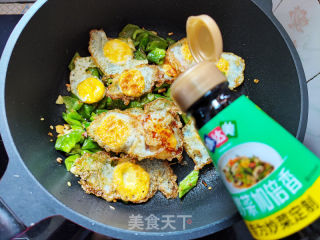 小炒荷包蛋（鹌鹑蛋版）的做法步骤：7