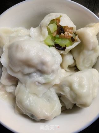 芹菜豆腐素水饺的做法步骤：11