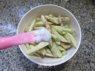鸡胸肉炒茄子的做法步骤：7