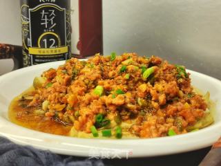 蒜蓉肉末茄子的做法步骤：11