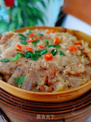 粉蒸肉的做法步骤：12