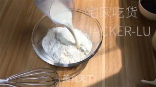 紫薯麻薯，软乎乎糯檽唧唧，奶香十足，简单Q弹。的做法步骤：7