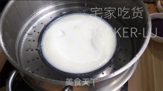 紫薯麻薯，软乎乎糯檽唧唧，奶香十足，简单Q弹。的做法步骤：10