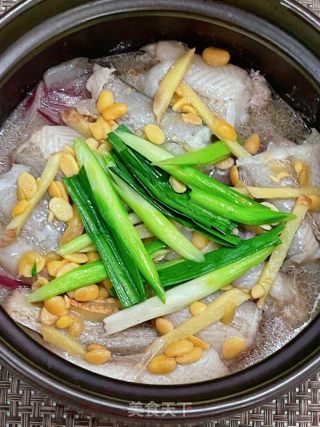 黄豆酱焗九肚鱼的做法步骤：13