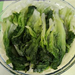 蒜蓉浇汁生菜的做法步骤：6