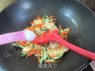双丝炒鸡蛋的做法步骤：7