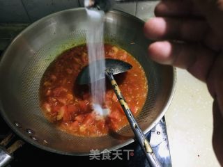 西红柿鸡蛋汤面的做法步骤：9