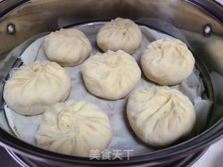 蒜蓉南瓜馅包子的做法步骤：7