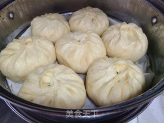 蒜蓉南瓜馅包子的做法步骤：9