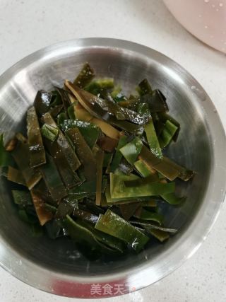 海带绿豆粥的做法步骤：2