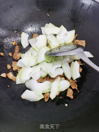 冬瓜炒肉的做法步骤：7