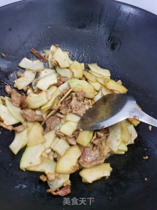 冬瓜炒肉的做法步骤：8