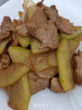 冬瓜炒肉的做法步骤：9