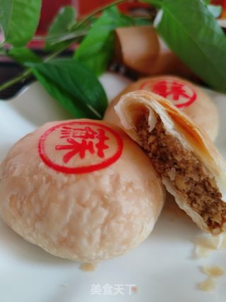 苏式椒盐月饼的做法步骤：46