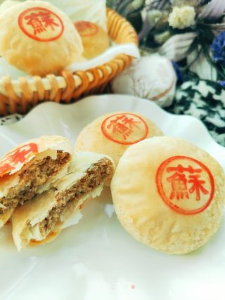 苏式椒盐月饼的做法步骤：47