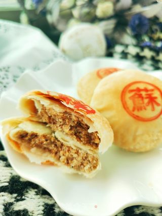 苏式椒盐月饼的做法步骤：48