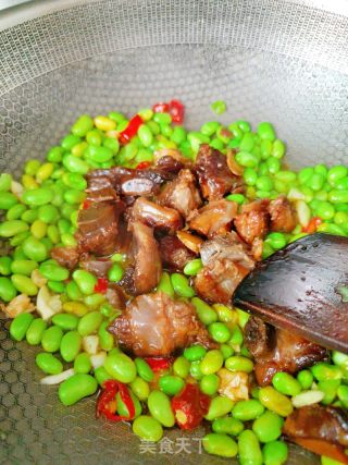 毛豆烧排骨的做法步骤：11