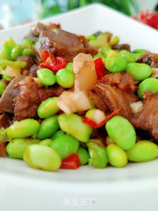 毛豆烧排骨的做法步骤：14