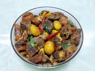 板栗焖鸭的做法步骤：16
