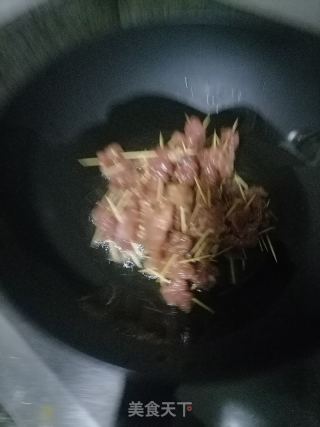 牙签肉的做法步骤：5