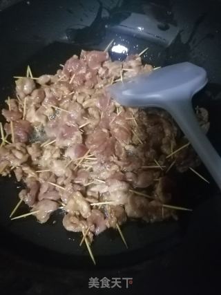 牙签肉的做法步骤：6