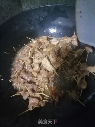 牙签肉的做法步骤：8