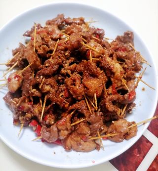 牙签肉的做法步骤：10