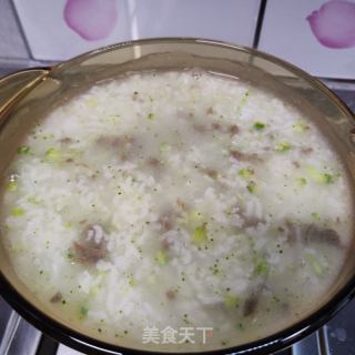 时蔬肉末粥的做法步骤：7