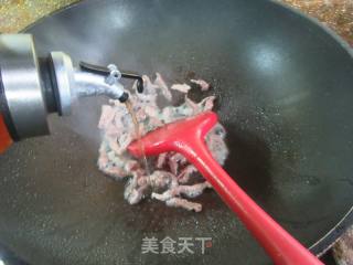 肉丝洋葱炒野山笋的做法步骤：4