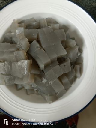 凉拌冻粉（江西小吃）的做法步骤：2