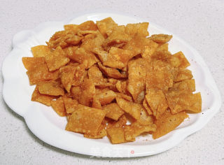 饺子皮锅巴的做法步骤：9