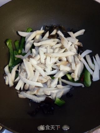 小炒杏鲍菇的做法步骤：5