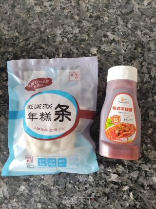 韩式炒年糕的做法步骤：1