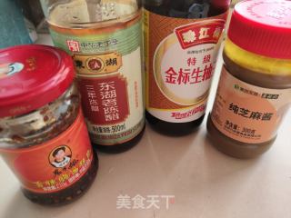金针菇麻酱拌面的做法步骤：2