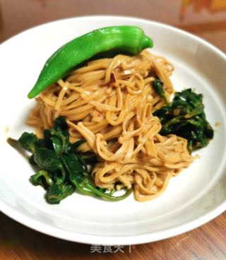 金针菇麻酱拌面的做法步骤：10