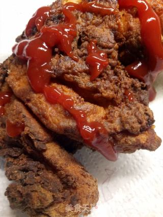 酥炸鸡腿的做法步骤：7