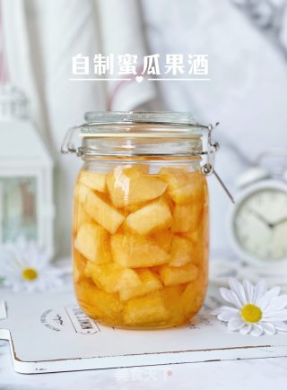 ????简单易学‼️自制蜜瓜果酒????微醺清甜超好喝的做法