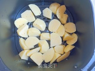 土豆烤肠的做法步骤：4