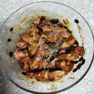 豉汁猪颈肉的做法步骤：5