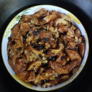 豉汁猪颈肉的做法步骤：6