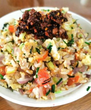 虾仁蛋炒饭