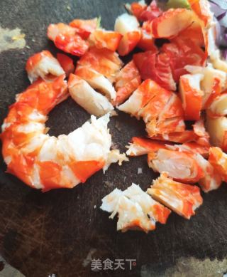 虾仁蛋炒饭的做法步骤：4