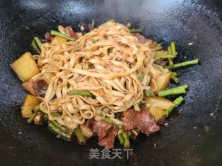 豆角焖面的做法步骤：11