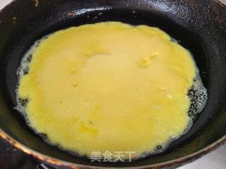 玉米面鸡蛋煎饼的做法步骤：3