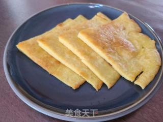 玉米面鸡蛋煎饼的做法步骤：6