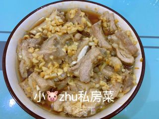 蒸蒜香排骨的做法