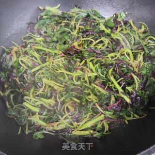清炒红苋菜的做法步骤：4