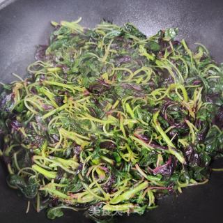 清炒红苋菜的做法步骤：5