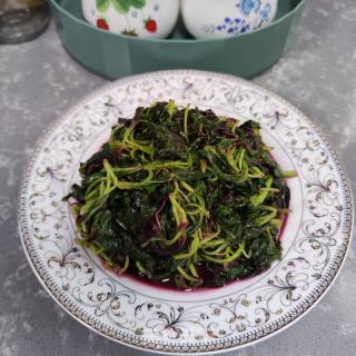 清炒红苋菜的做法步骤：7